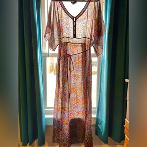 ✨Anthropologie Vintage Maxi - Chic & Sheer, Size 14.